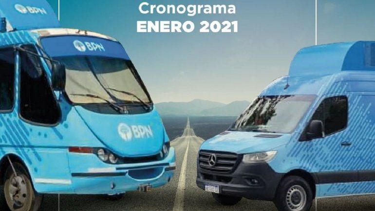 BPN presentó el cronograma de recorridos de enero