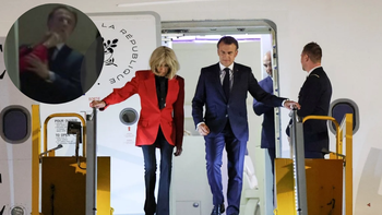 Escándalo en Francia por el cachetazo de la primera dama a Emmanuel Macron Escándalo en Francia por el cachetazo de la primera dama a Emmanuel Macron