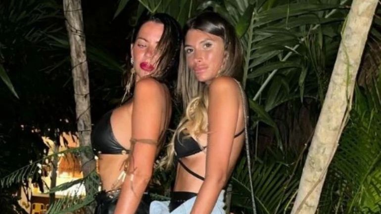 Karina Jelinek y su novia, Flor Parise Karina Jelinek y su novia, Flor Parise