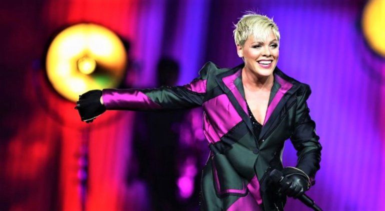 La cantante Pink y su pequeño hijo contagiados de coronavirus