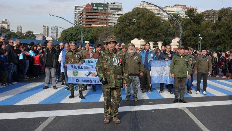 Los veteranos de la Guerra de Malvinas no tendrán su desfile este año, tras la Los veteranos de la Guerra de Malvinas no tendrán su desfile este año, tras la