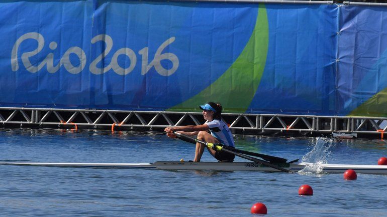 Lucía Palermo quedó quinta en la final de remo y se despide
