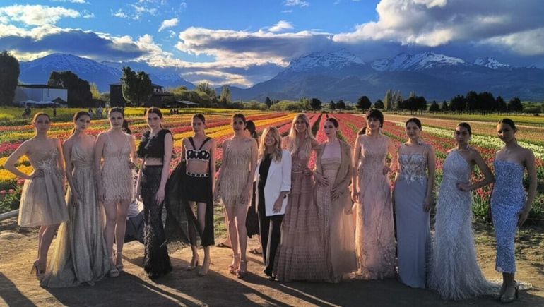 Chubut: modelos y diseñadores en la Trevelin Fashion Week.