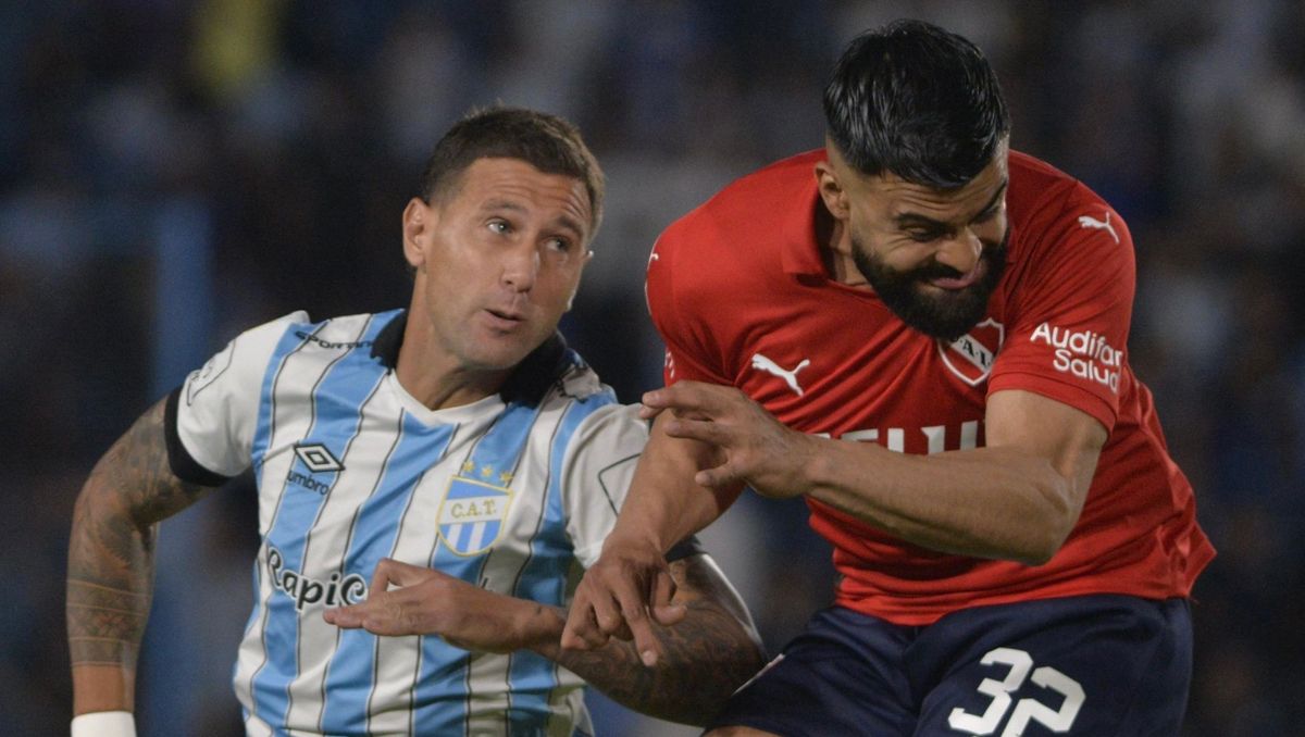 Alexis Canelo marcó el gol de la victoria para Independiente.