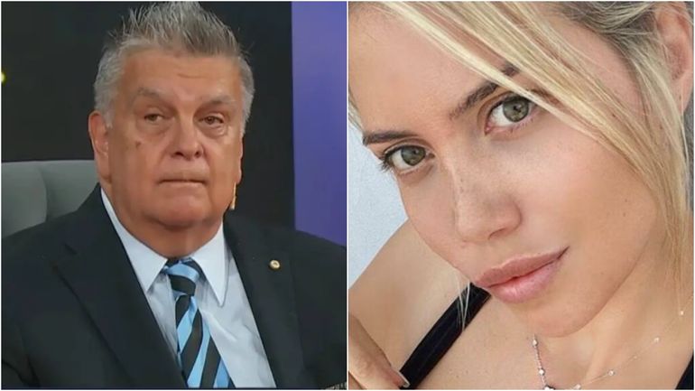 Luis Ventura mostró el chat que se escribió con Wanda Nara