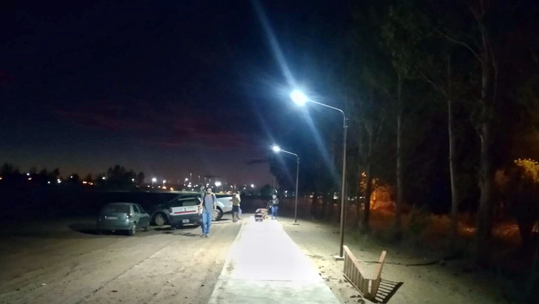 Tendrán luz los 2200 metros de la bicisenda en Rincón