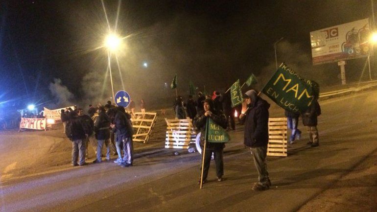 Levantaron el corte en Ruta 7 para marchar junto a ATEN