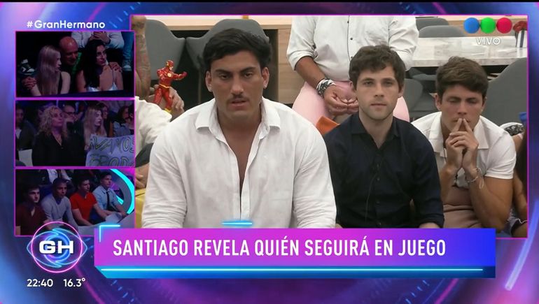 Gran Hermano: el público salvó a Marcos y Juan duda del voto