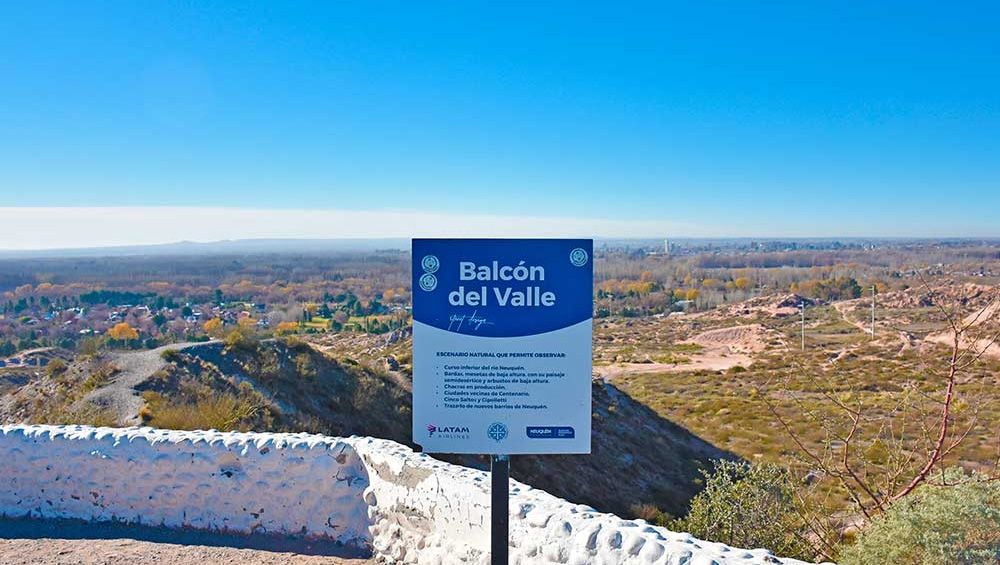 Avanza el plan de la Muni para renovar el Balcón del Valle en Parque Norte