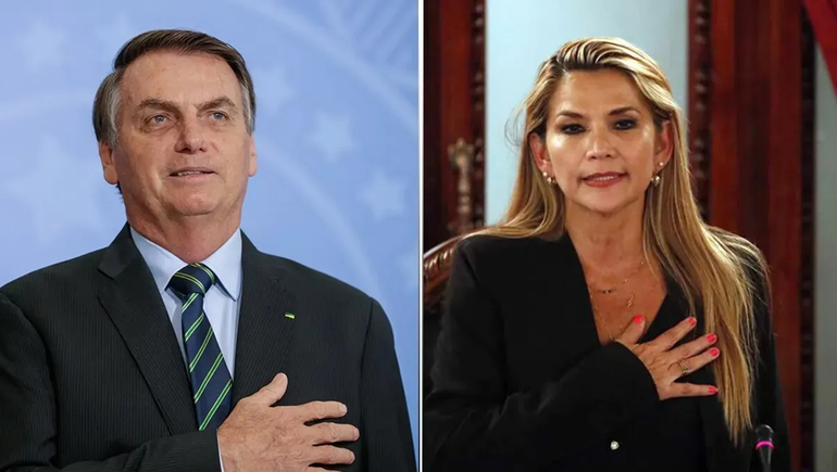 Jair Bolsonaro afirmó que busca darle asilo a Jeanine Áñez