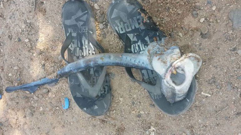 La imagen la subió a Facebook el vecino Carlos Valenzuela.