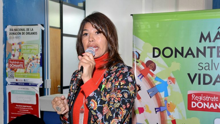 Sandra González Cruz, referente del Incucai en Neuquén.