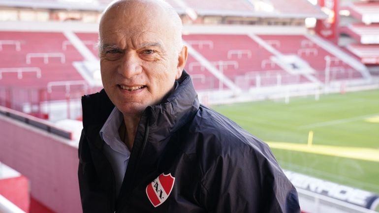 Néstor Grindetti, presidente de Independiente Néstor Grindetti, presidente de Independiente