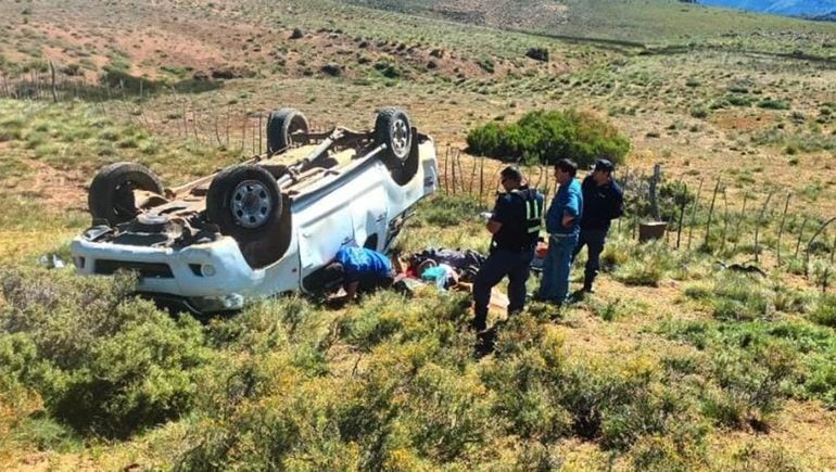 Insólito: se escapó del hospital el hombre que robó una camioneta y volcó