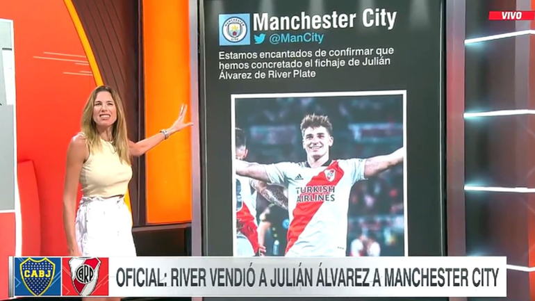 La reacción de Alina por el pase de Julián que fue tendencia