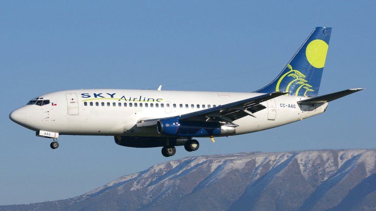 Sky Airline es una de las empresas que podría hacer Santiago-Neuquén.