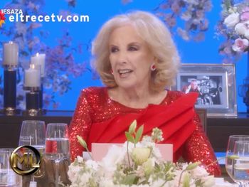 mirtha legrand revelo por que realizo el popular grito de javier milei en un teatro