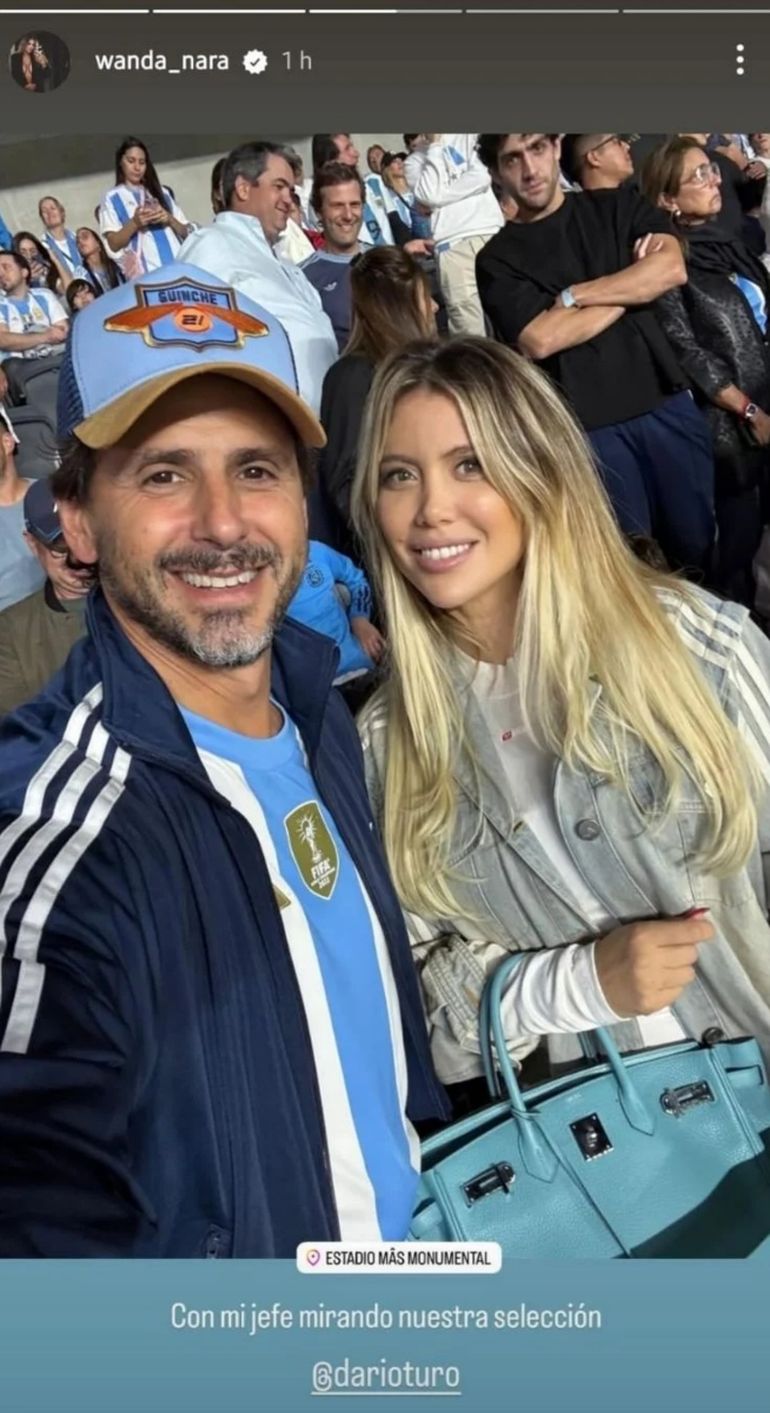 Wanda Nara y Dar&iacute;o Turovelzky