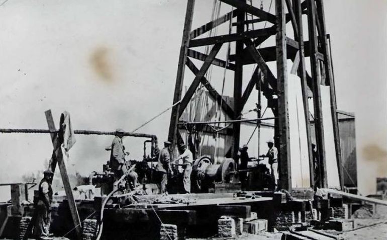 A 109 años de la primera perforación en busca de petróleo en Neuquén