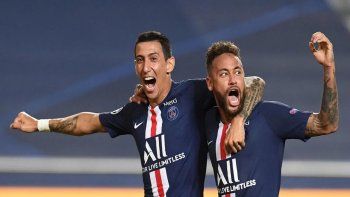 Di María y Neymar claves para la primera final del PSG en la Champions. Di María y Neymar claves para la primera final del PSG en la Champions.