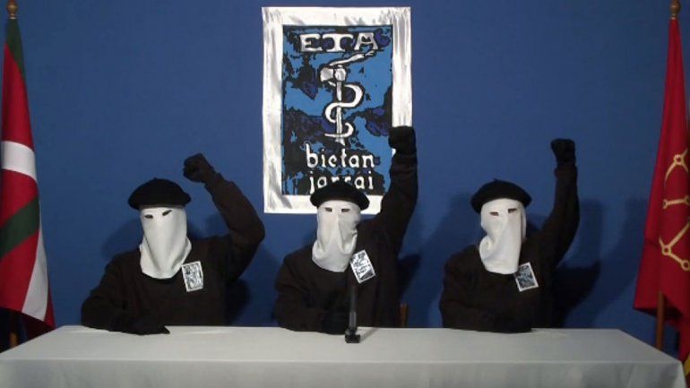 El fin de los terroristas vascos.