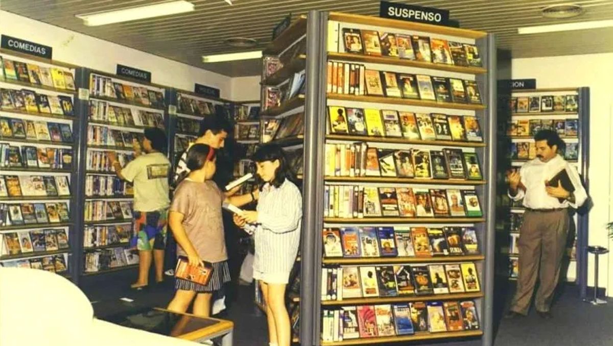 El videoclub Paulista, un clásico de Neuquén (Foto de Moni Lali Almond)