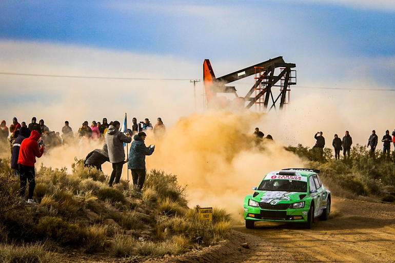 El Rally Argentino puso primera en Cutral Co: Cancio, la esperanza local