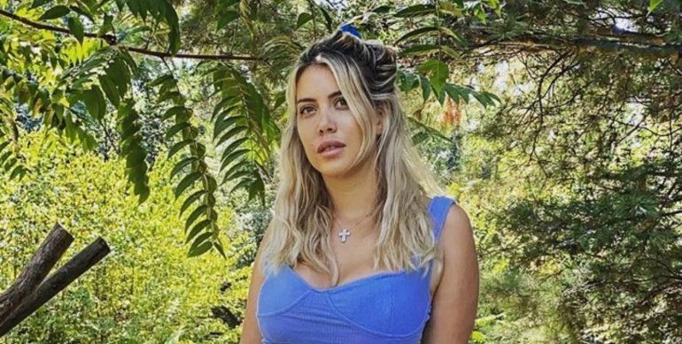 Wanda se sumó a la fiesta del PSG mientras toma sol en Milan