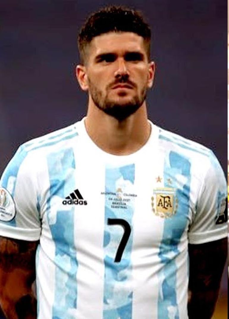 Rodrigo de Paul quiere que llegue el Mundial para olvidarse de los problemas.