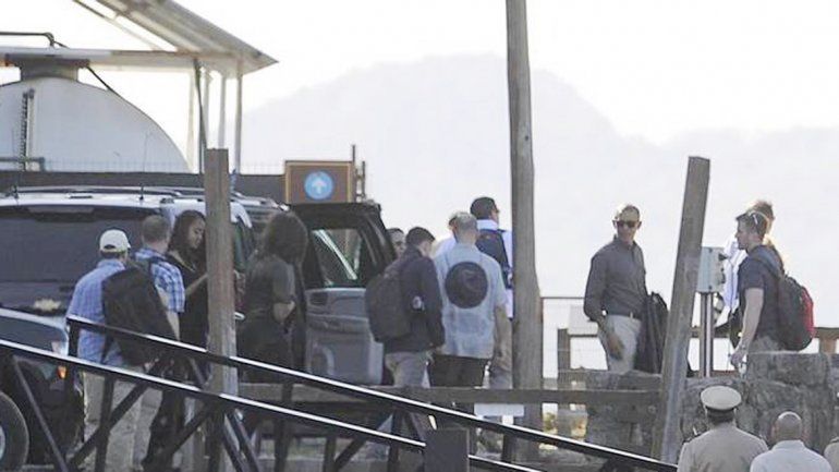 Obama y su familia descansaron en la ciudad cordillerana. Macri también viajó hasta el lugar para despedir al mandatario norteamericano.