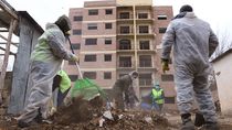 como mas de 30 acumuladores juntos: termino la limpieza del aguantadero y revelaron el impactante volumen de basura que sacaron como mas de 30 acumuladores juntos: termino la limpieza del aguantadero y revelaron el impactante volumen de basura que sacaron