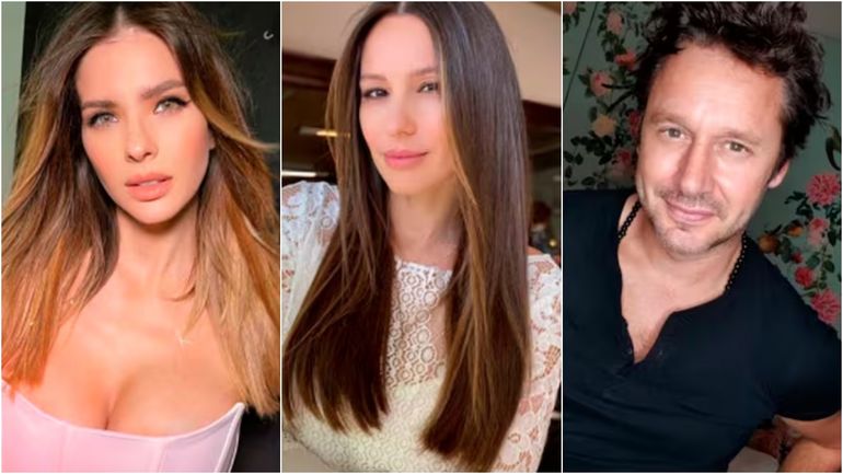 La China Suárez, Pampita y Benjamín Vicuña La China Suárez, Pampita y Benjamín Vicuña