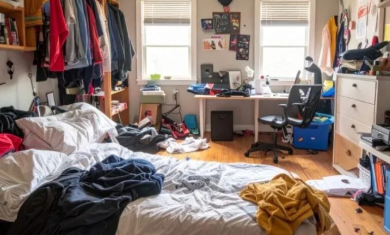 El estado de una habitación puede reflejar hábitos