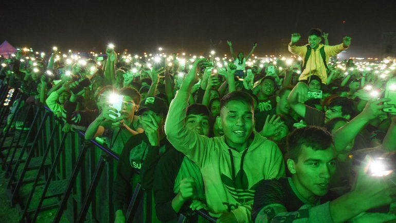 La Fiesta de la Confluencia desde el drone de LMN