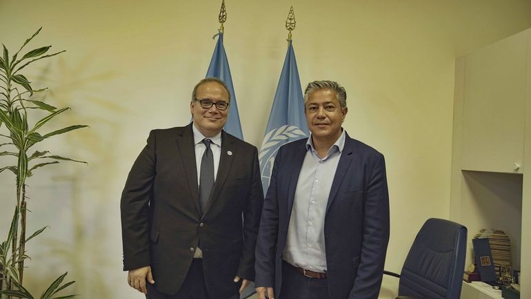 Rolando Figueroa con Máximo Torero