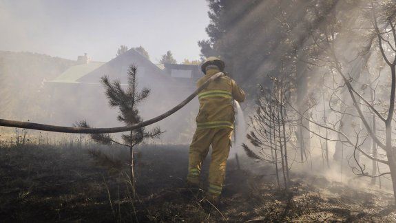 Otro foco fue combatido en San Martín de los Andes