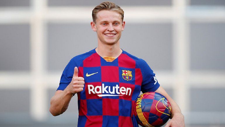 Frankie De Jong, una de las grandes estrellas del Barcelona.
