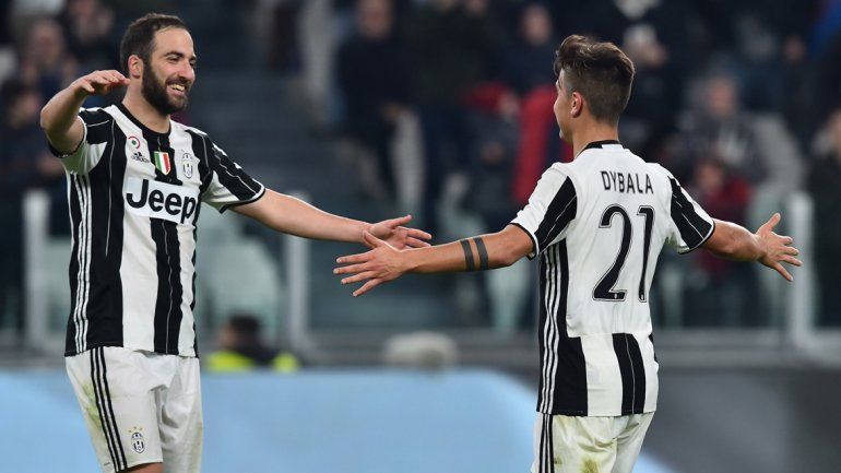 Dybala e Higuaín te rompen el  arco a lo Palermo