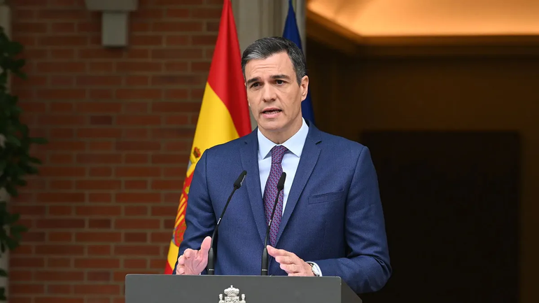 Pedro Sánchez dijo que continuará como presidente de España. Foto: LMN.  
