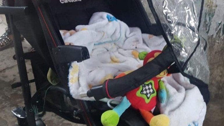 Dealers vendían cocaína en un carrito de bebé