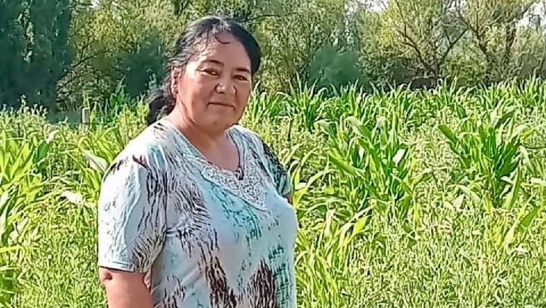 Los lamentos de Eva Pino, otra de las productoras de la zona centro de Neuquén. Los lamentos de Eva Pino, otra de las productoras de la zona centro de Neuquén.