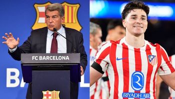 el presidente de barcelona hablo sobre julian alvarez y lanzo una frase explosiva el presidente de barcelona hablo sobre julian alvarez y lanzo una frase explosiva
