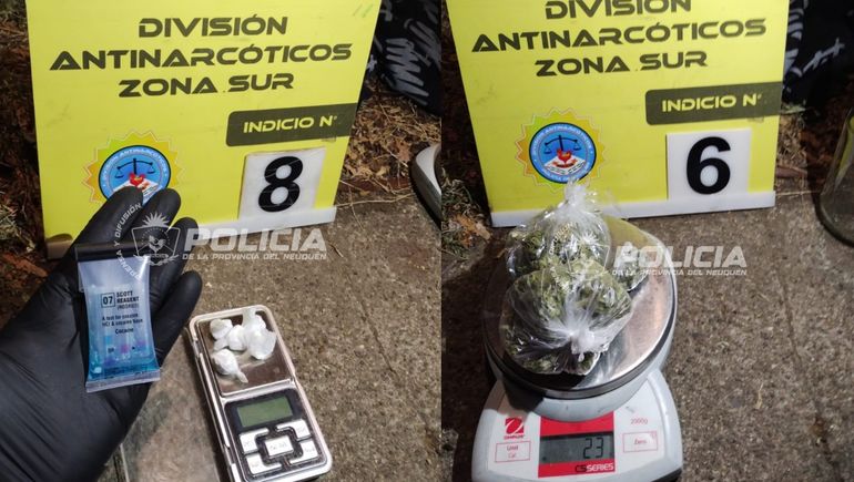 La Policía dio con un dealer en plena entrega de droga