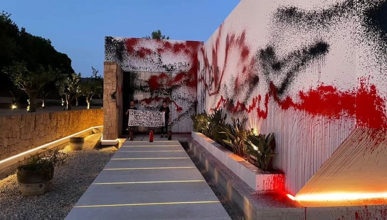 Así quedó la casa de Lionel Messi Así quedó la casa de Lionel Messi