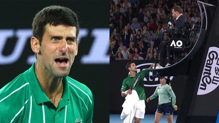 Djokovic sufrió ante Thiem y hasta se enojó con el juez, pero se quedó con su octavo título en Australia