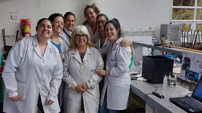 El equipo de investigadoras de la UNCo.