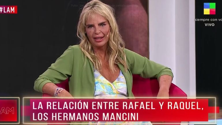 Por qué lloró Raquel Mancini en su despedida de LAM