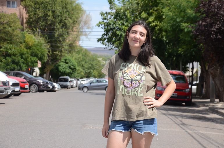 La ambientalista de 17 años que representará a Neuquén en Estados Unidos