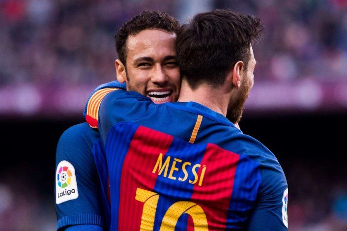 Messi y Neymar fueron compañeros en el Barcelona.