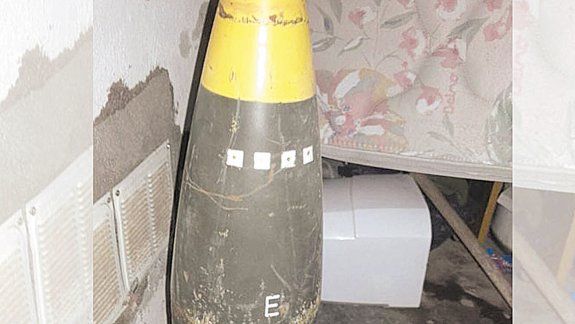 Una mujer convivió dos días con el artefacto explosivo.